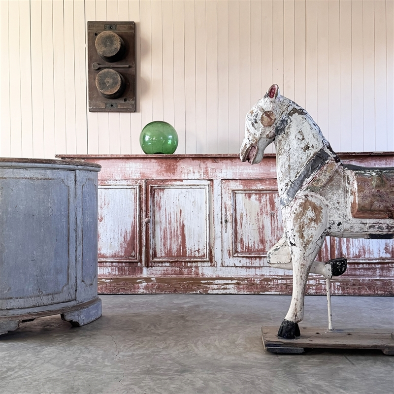 vintage fairground horse