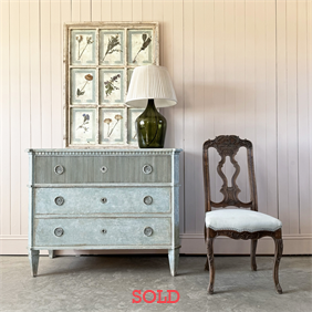 Gustavian Style Chest of Drawers